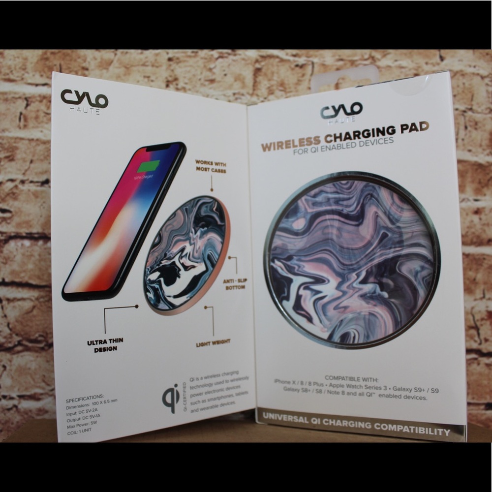 CYLO | QI Wireless Phone/Tablet/Watch Charging Pad - Picture 2 of 6